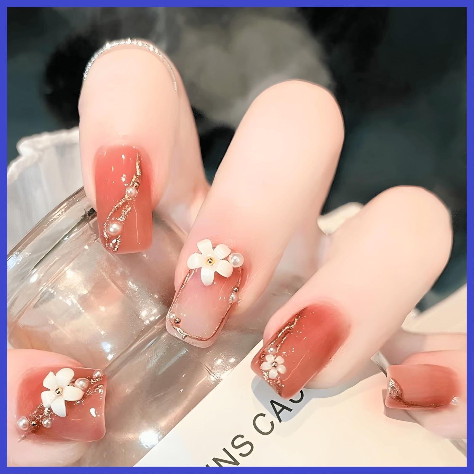 Petitor ネイルパーツ 【クローバー 2個入り】 ジルコニア製 四