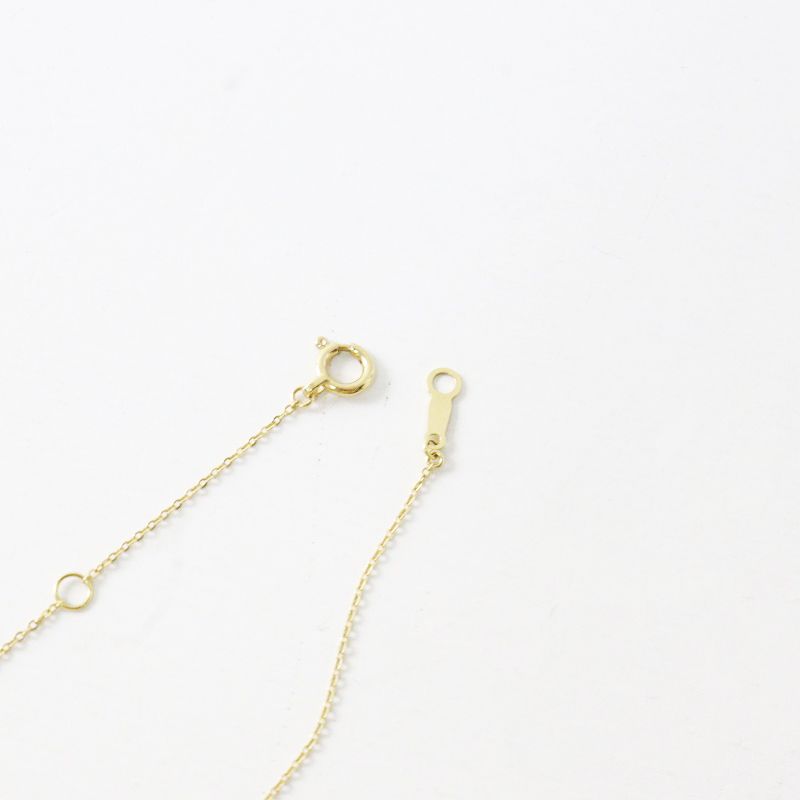 美品 アーカー AHKAH イニシャルストーンレメディネックレス Y 