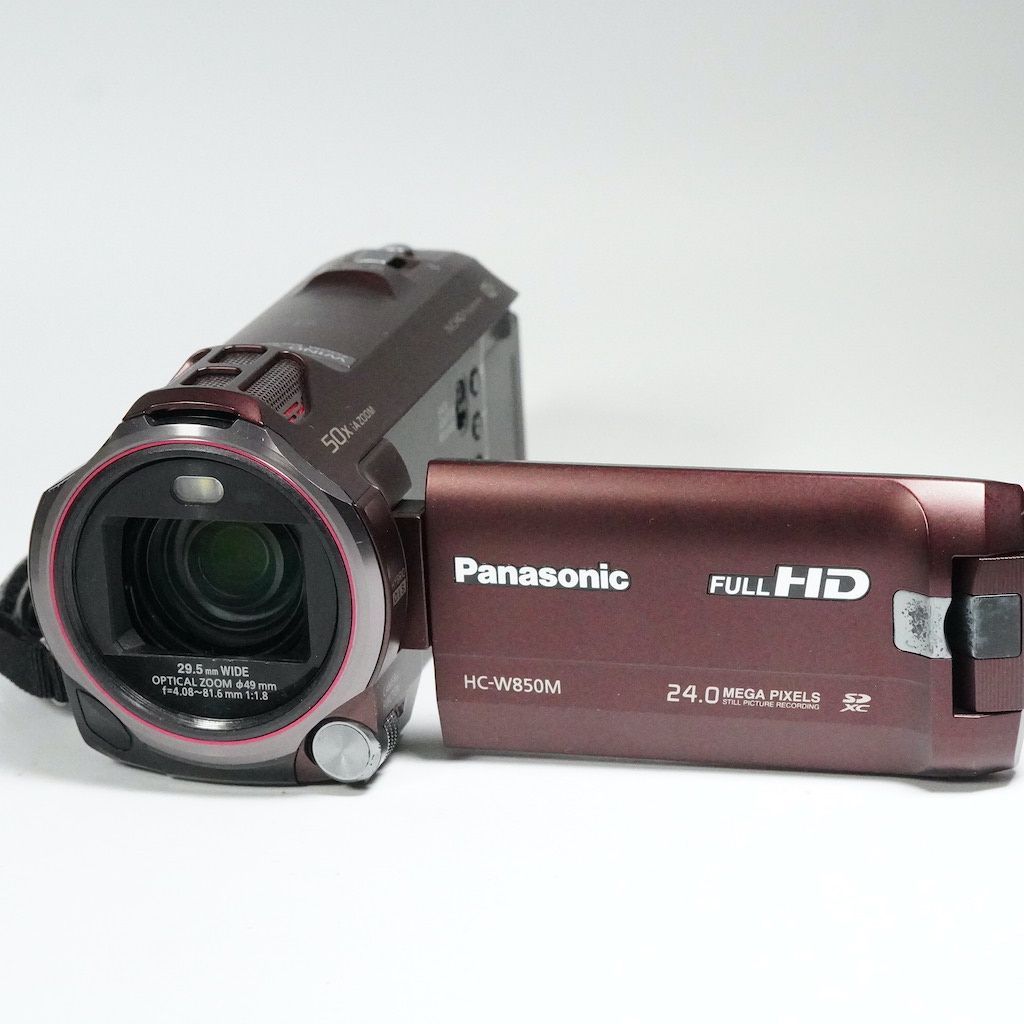 Panasonic パナソニック HC-W850M ブラウン 元箱 動作OK 返金保証