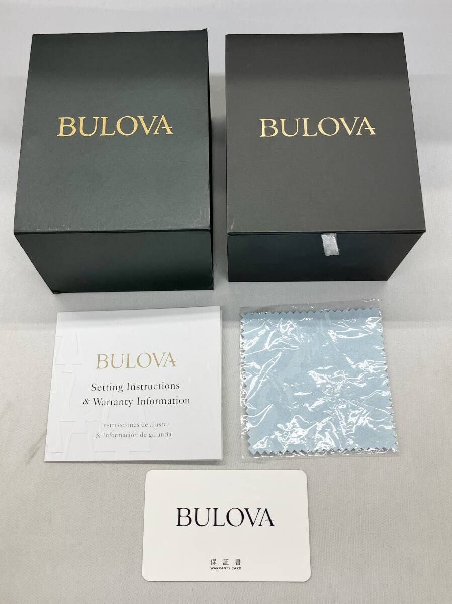  BULOVA ブローバ 98 B 316 クォーツ 腕時計 腕時計(クォーツ) 腕時計(アナログ)