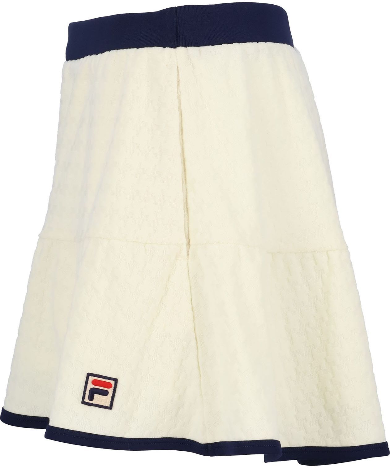 FILAフィラ＊白のプリーツスコートとグレンチェックのトップス FILAフィラ＊白のプリーツスコートとグレンチェックのトップス