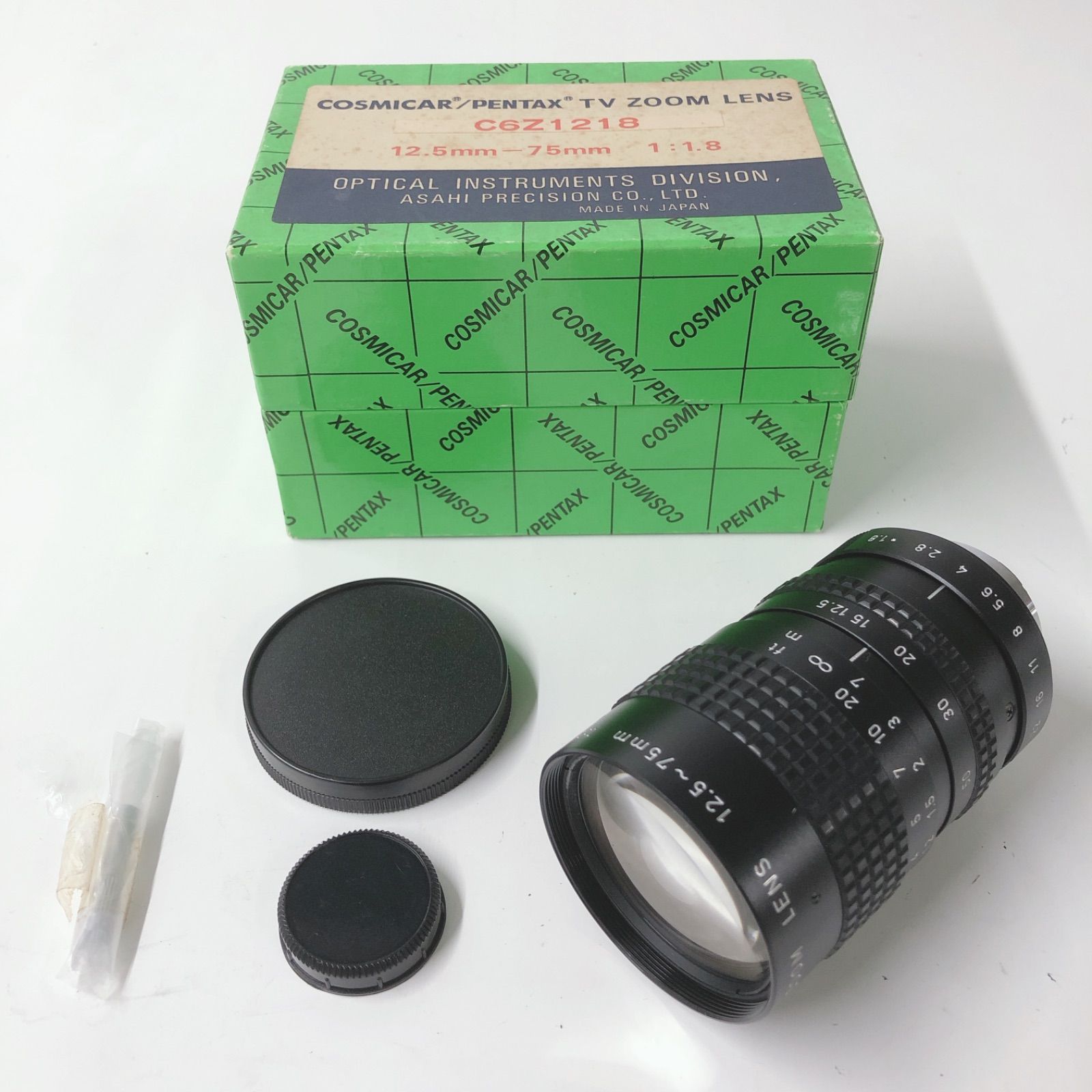 レンズ(ズーム) COSMICAR/PENTAX TV ZOOM LENS 12.5mm-75mm Cosmicar 12.5-75mm f1.8 TV Zoom - Lens – Kamerastore