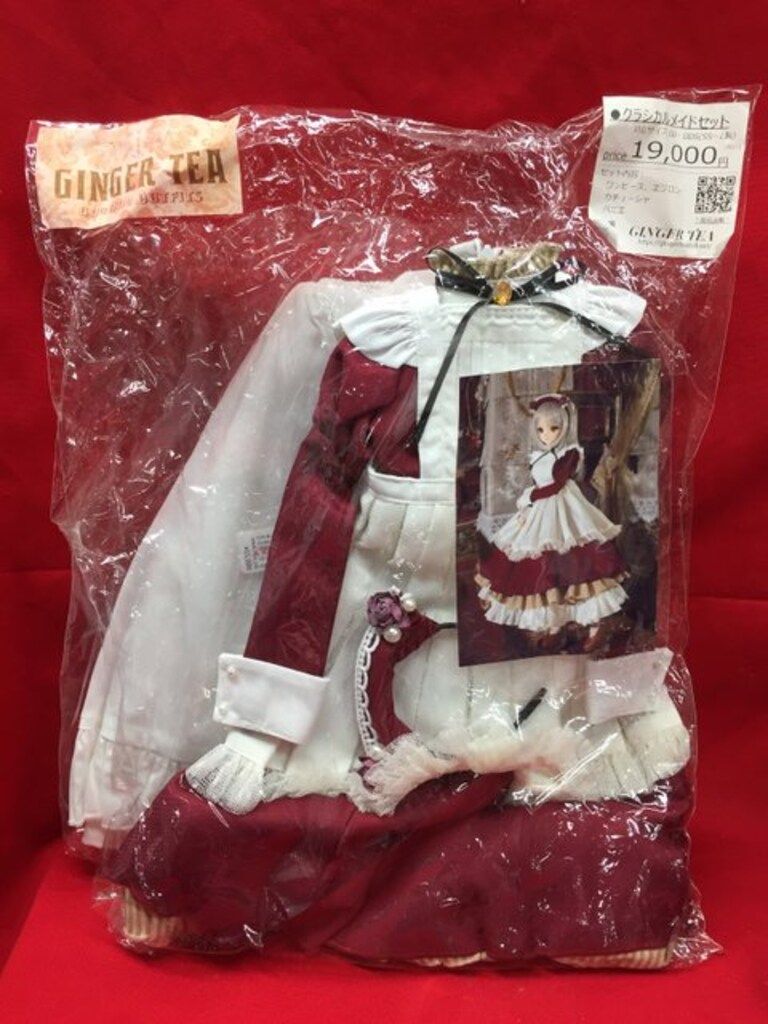 GINGER TEA DD DDS SS-L胸 クラシカルメイド 赤