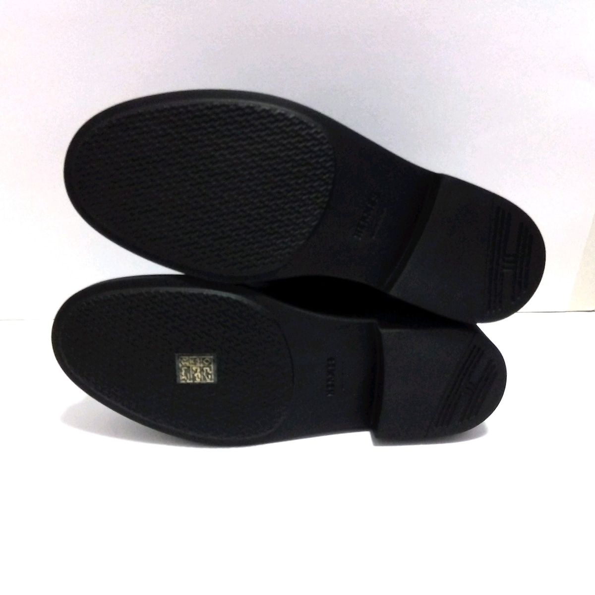 HERMES(エルメス) ショートブーツ 42 1/2 メンズ美品 - 黒 HERMES(エルメス) ショートブーツ 42 1/2 メンズ美品 - 黒