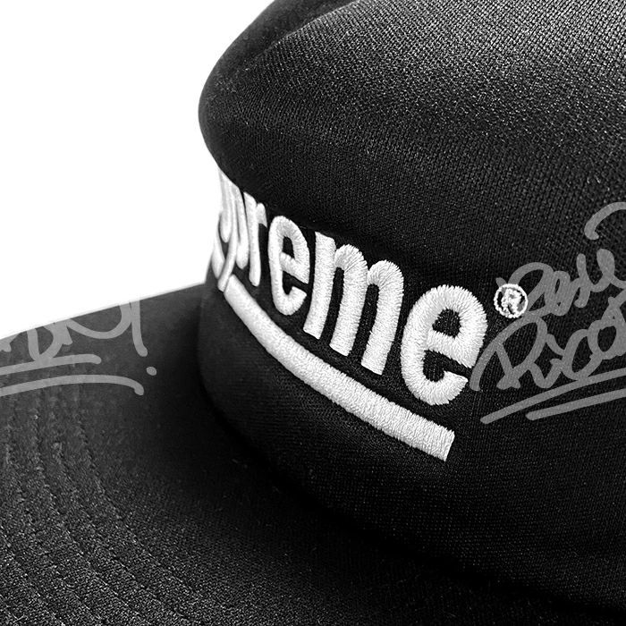 送料無料 メンズ キャップ ブラック Supreme シュプリーム