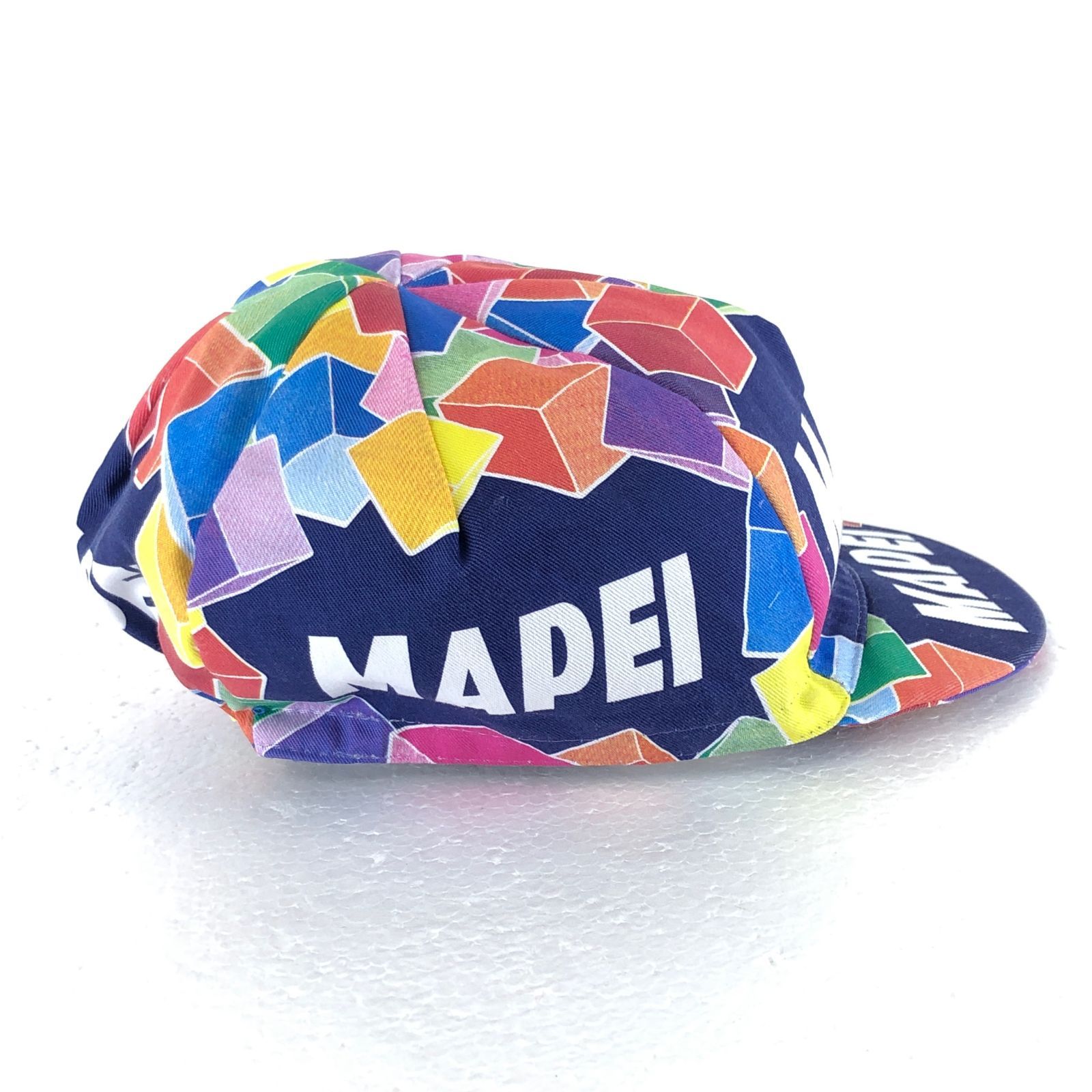 サイクルキャップ MAPEI 総柄 イタリア製 自転車 古着 n043765 - メルカリ