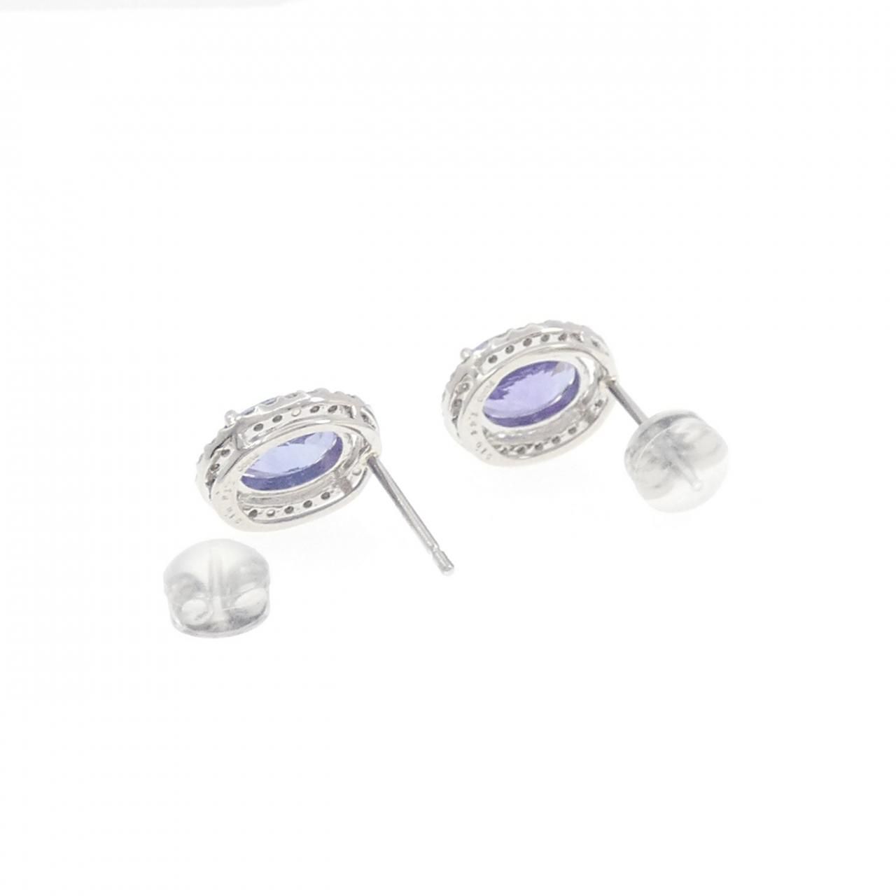 PT900 タンザナイト ピアス 2.6CT - メルカリ