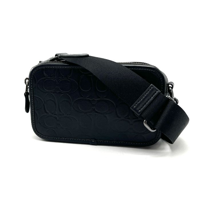 COACH コーチ シグネチャー レザー ショルダー バッグ eH07137N