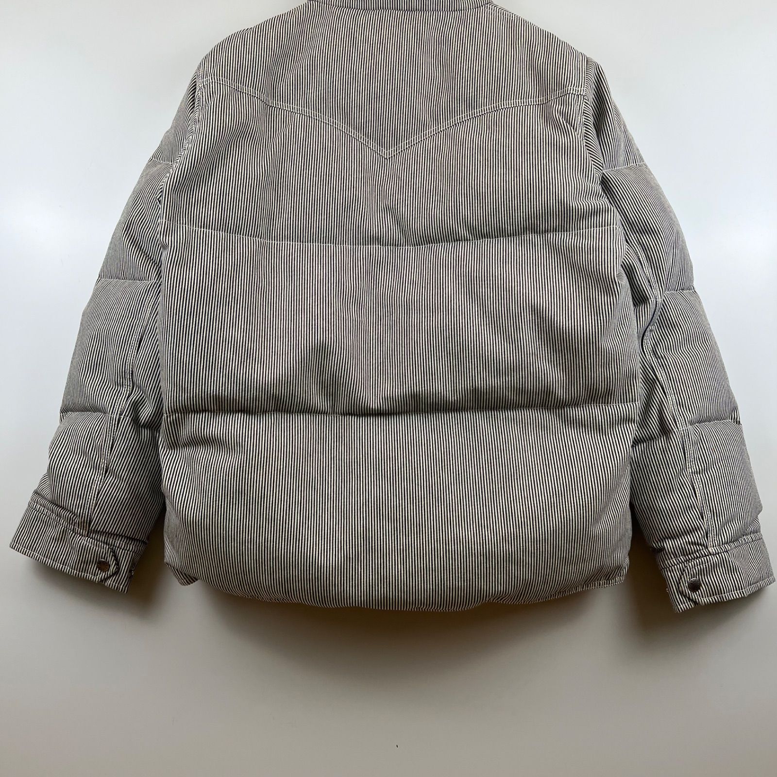 MASTERPIECE マスターピース　スノボジャケット　赤　裏原　00s MASTERPIECE 00s archive hickory down jacket L マスターピース