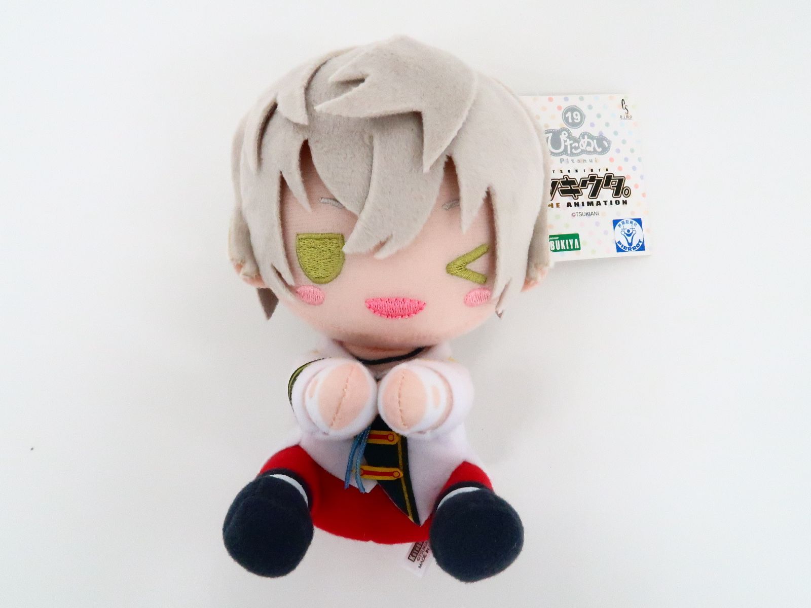 ツキウタ。 霜月隼 esシリーズnino ぴたぬい ぬいぐるみマスコット ぴたぬい 睦月 始、霜月 隼｜ツキウタ。 THE ANIMATION