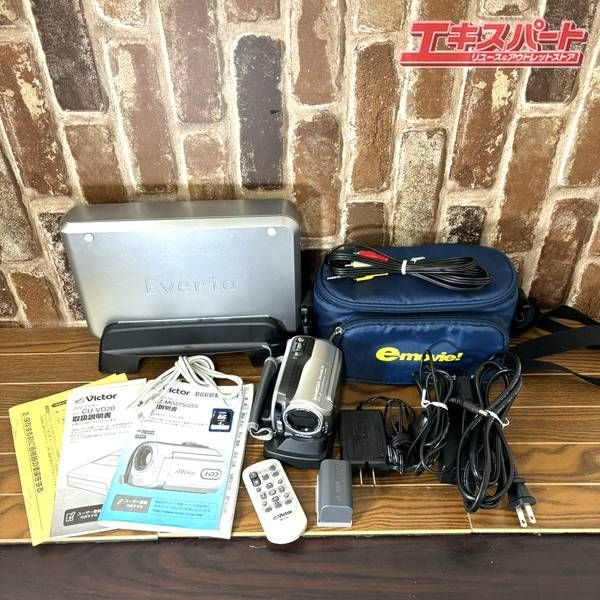 ジャンク品 Everio Victor GZ-MG275-S ハンディカメラ CU-VD20
