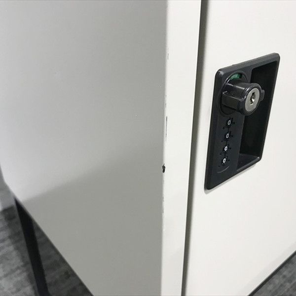 ダイヤル錠 グレー
