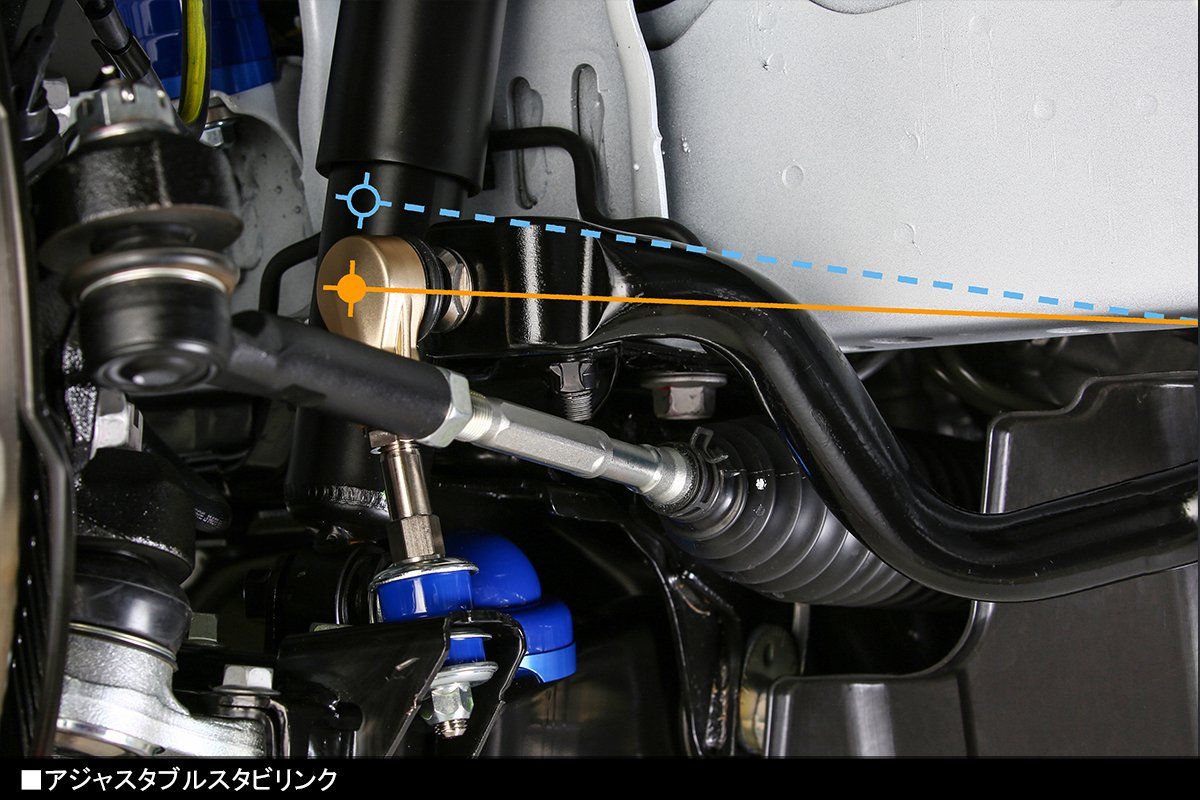 人気商品 Genb 玄武 ハイエース TRH|KDH200系 2WD アジャスタブルスタビリンク ロング SAL002H