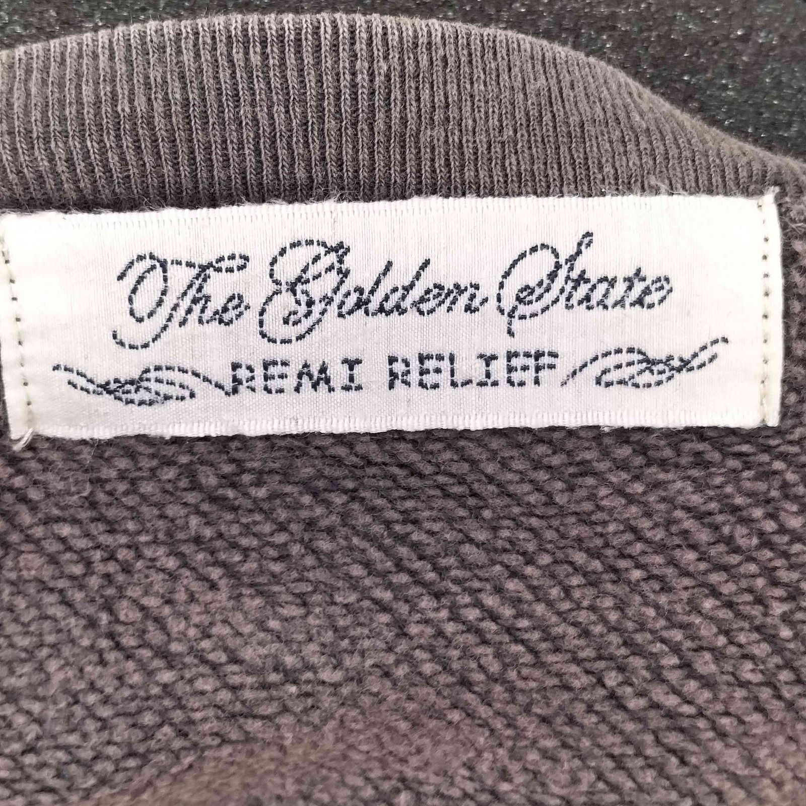 REMI RELIEF　レミレリーフ　半袖スウェット　ダメージ加工 レミレリーフ REMI RELIEF ダメージ加工半袖スウェット