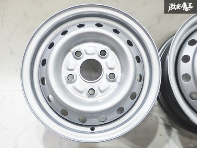 ● スズキ ダイハツ 純正 13インチ 5J +50 5穴 PCD114.3 スチール 鉄チン ホイール 4本セット タウンエース ライトエース