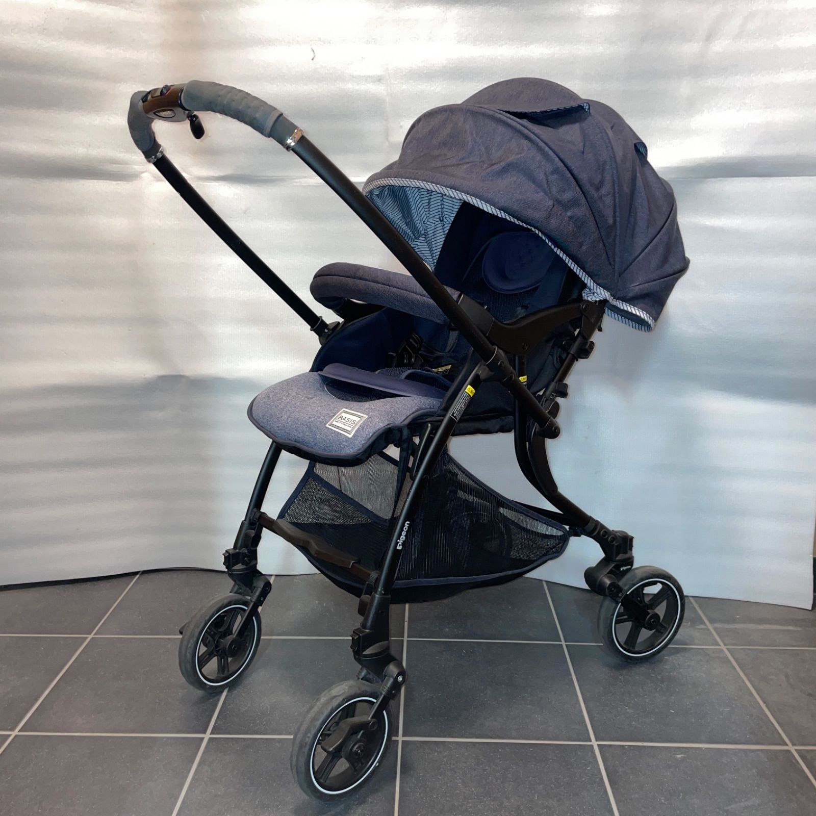 美品】pigeon ピジョン Runfee ランフィ AB型 ベビーカー 即日発送 