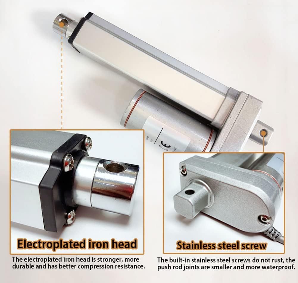 Amazon.co.jp: 12V 電動リニア アクチュエータ 1500N JS-TGZ-U2