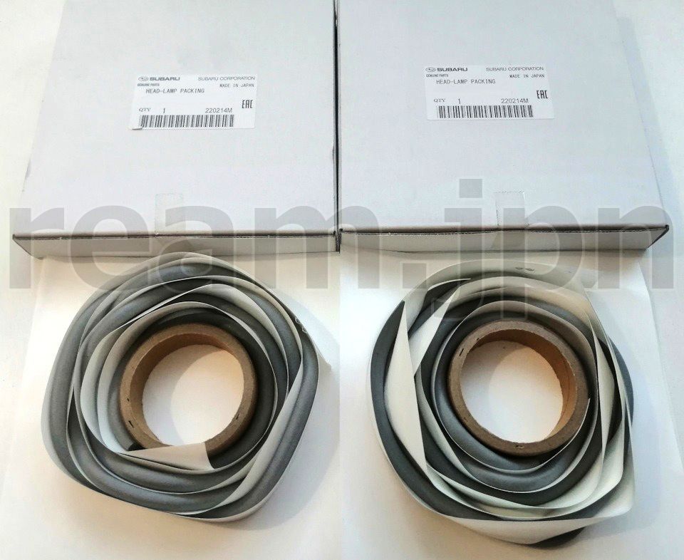 新品 フォレスター ヘッドライト ガスケット 2個 左右 パッキン シール 新品 スバル純正 フォレスター SG5 SG9 SG9L ヘッドライト ガスケット