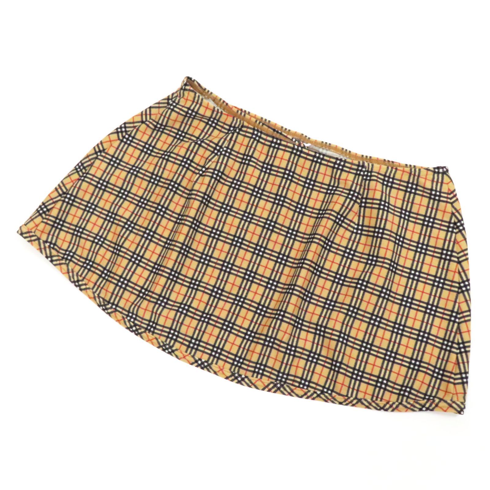 バーバリーブルーレーベル　水着　3点セット　Mサイズ　ホルダーネック　チェック 11388 美品 BURBERRY BLUE LABEL バーバリーブルーレーベル ノバ