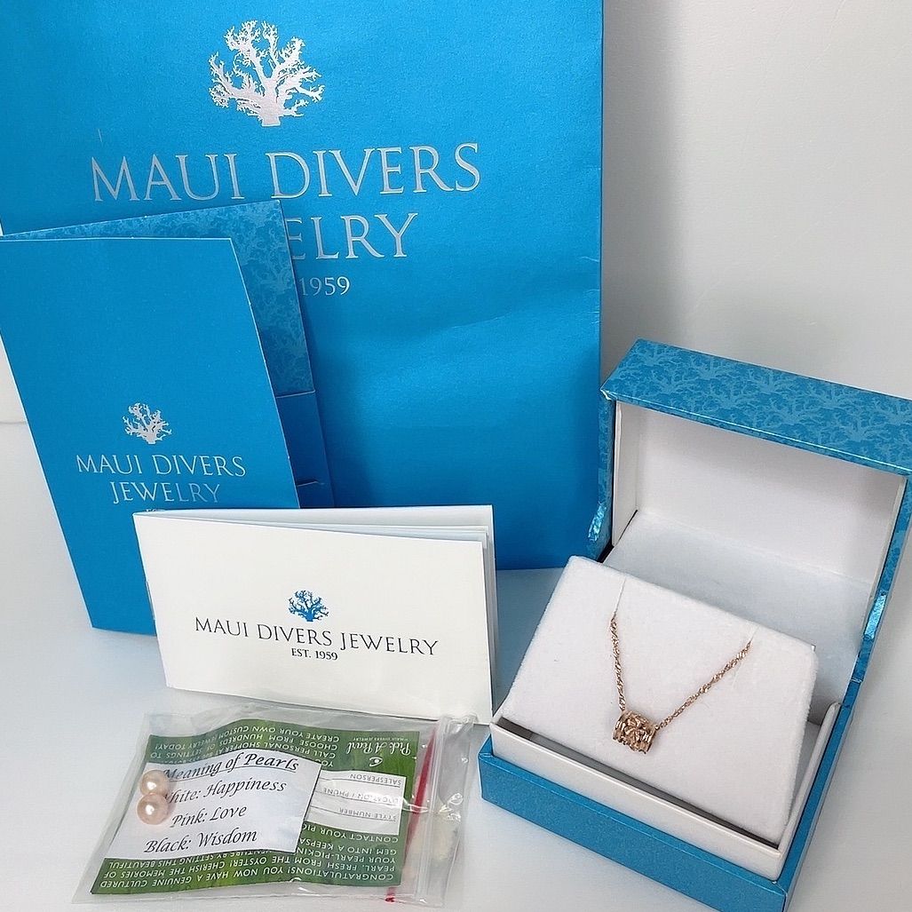 マウイダイバーズジュエリー◇新品◇14Kネックレス ピンクゴールド ...