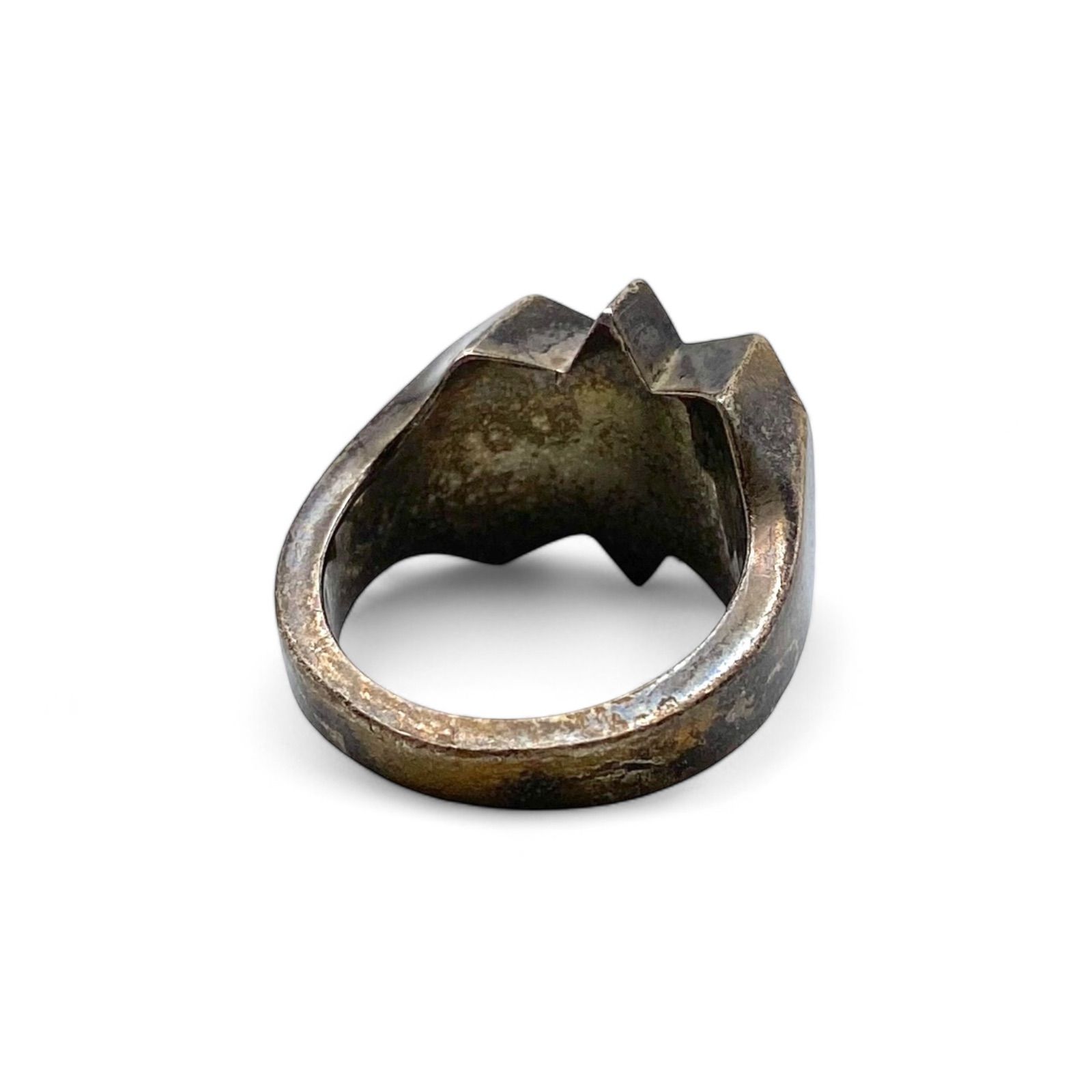 圧巻の迫力】八芒星 Silver 925 刻印 80s Vintage Ring シルバー 圧巻の迫力】八芒星 Silver 925 刻印 80s Vintage Ring シルバー