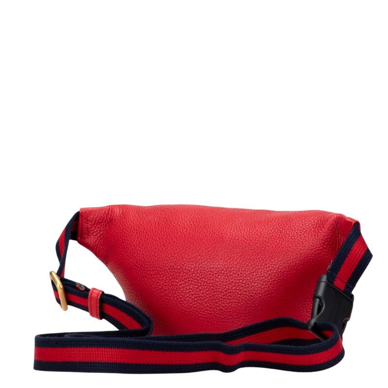 （最終値下げ）グッチ シェリー ウェビングライン ベルト ウエスト ボディバッグ GUCCI - グッチ シェリーライン ウエストバッグ レディース