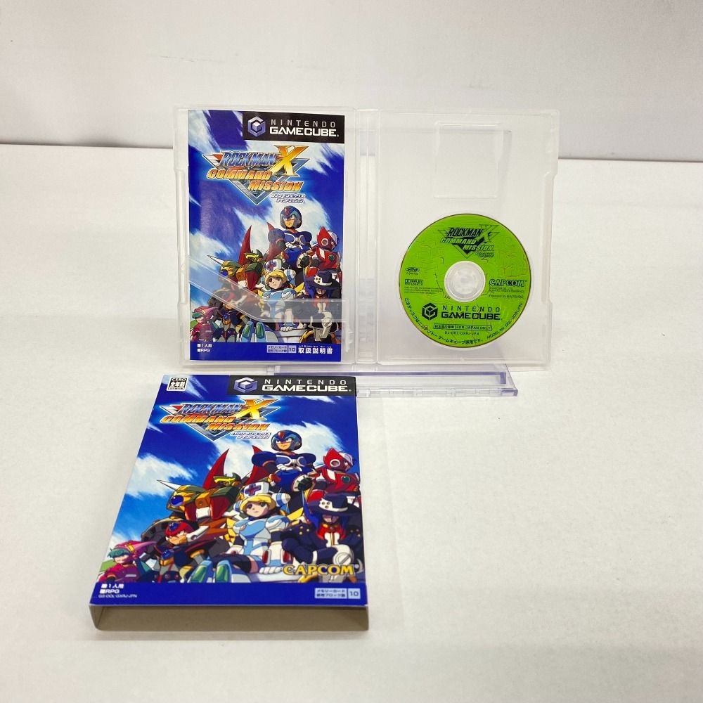 05w11079T CAPCOM ロックマンX コマンドミッション ゲームソフト