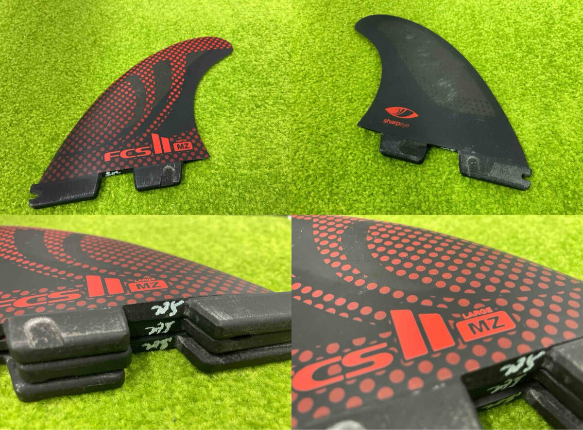 シャープアイ FCS II MZ Large サーフボードフィン シャープアイ FCS