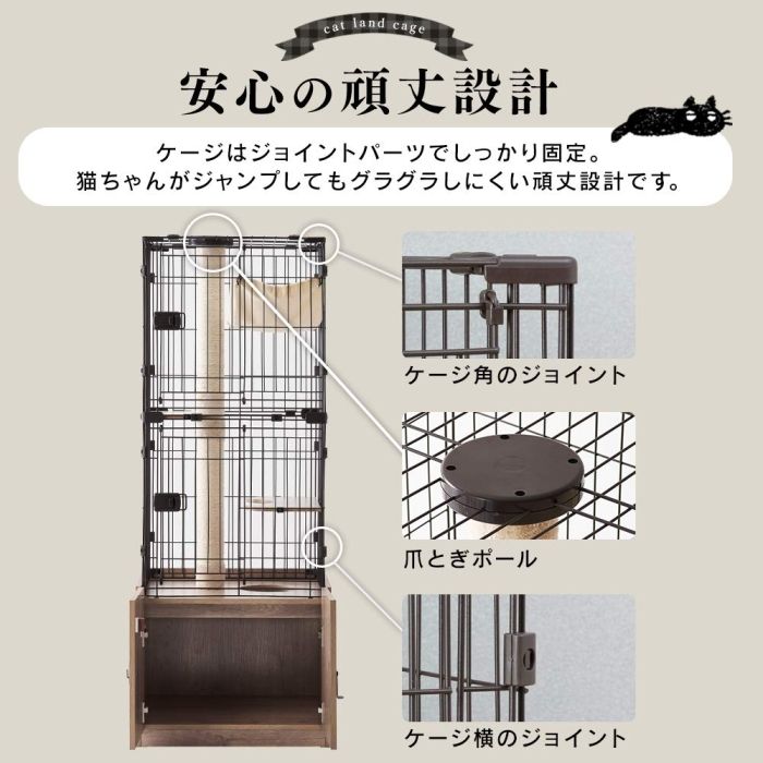 隠れ家キャットランドケージ PKC-600