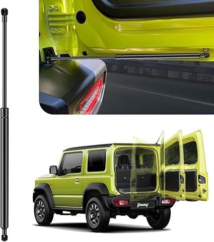 Maplewoodcar 技術革新 バックドアダンパー 自由停止 途中止まり 90度まで開閉 炭素繊維 スズキ ジムニーJB64|JB74W リアハッチダンパー ジムニーシエラ フリーストップ機能 途中止まりでき ジム