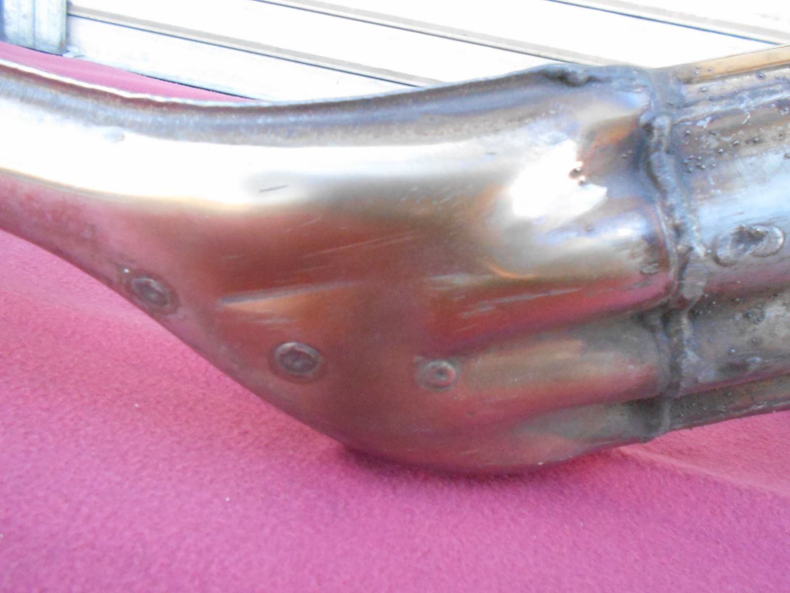 CBR400F 2型 NC17 希少 バフ仕上げ 純正マフラー 当時物 SANKEI 再生品