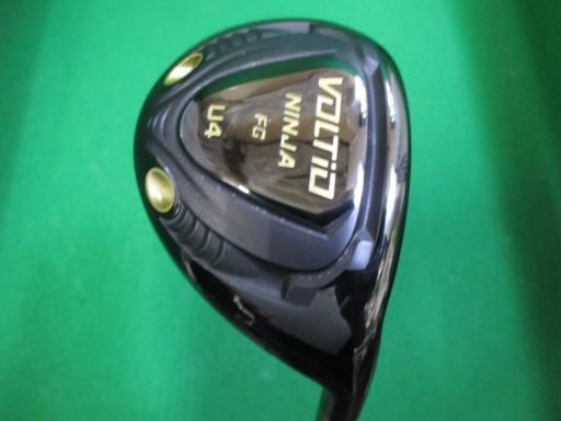 中古】 カタナゴルフ VOLTiO NINJA FG(ブラック) U4