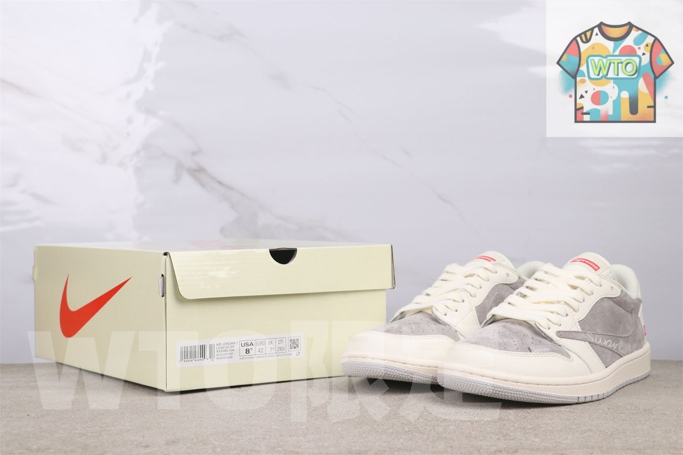 今日WTO】Air Jordan 1 エアジョーダン 1 XS3086-004 ミルグレー