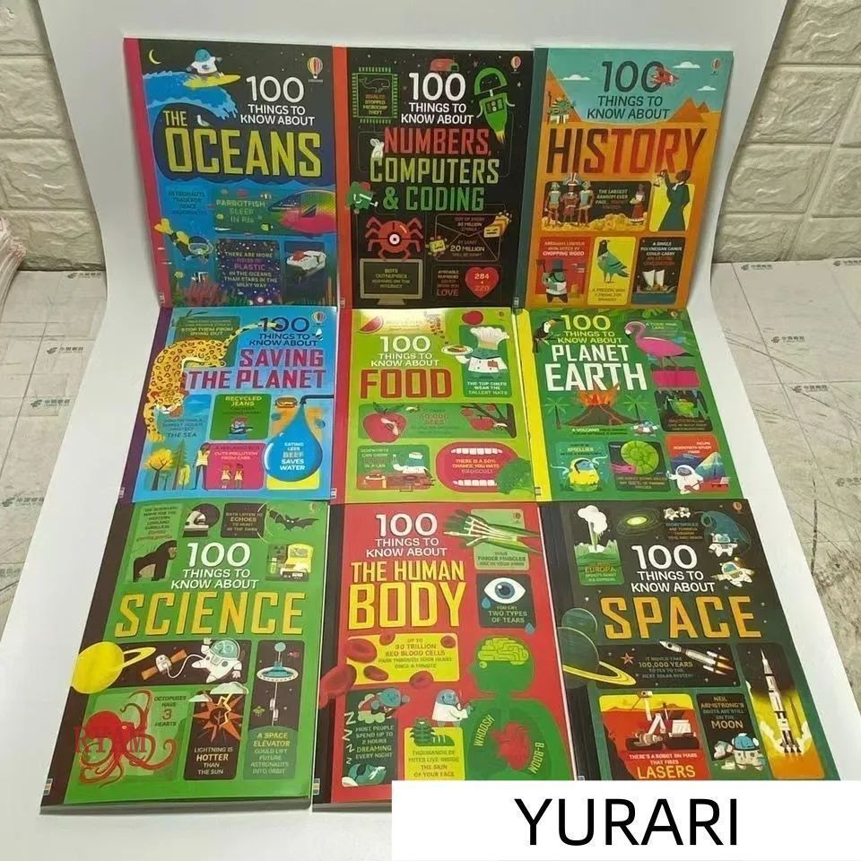 100 THINGS TO KNOW ABOUT 9冊 洋書 英語絵本 100 Things to know About 9冊セット 洋書 英語絵本