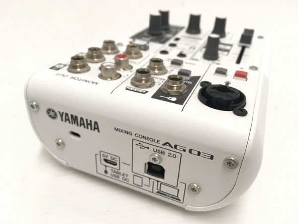 YAMAHA AG03 ウェブキャスティングミキサー オーディオ
