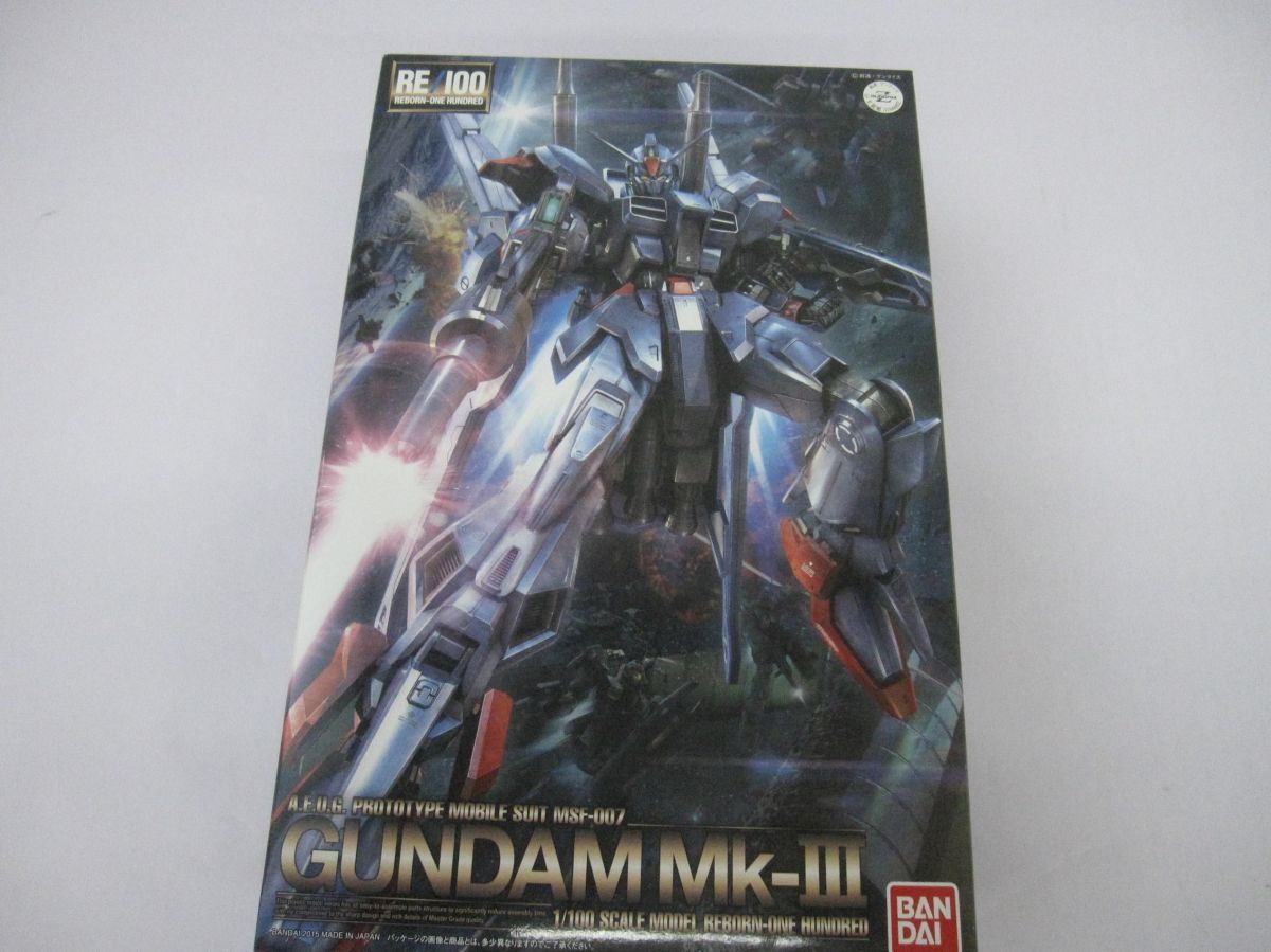 未組立 プラモデル BANDAI RE|100 002 MSF-007 ガンダムMk-?
