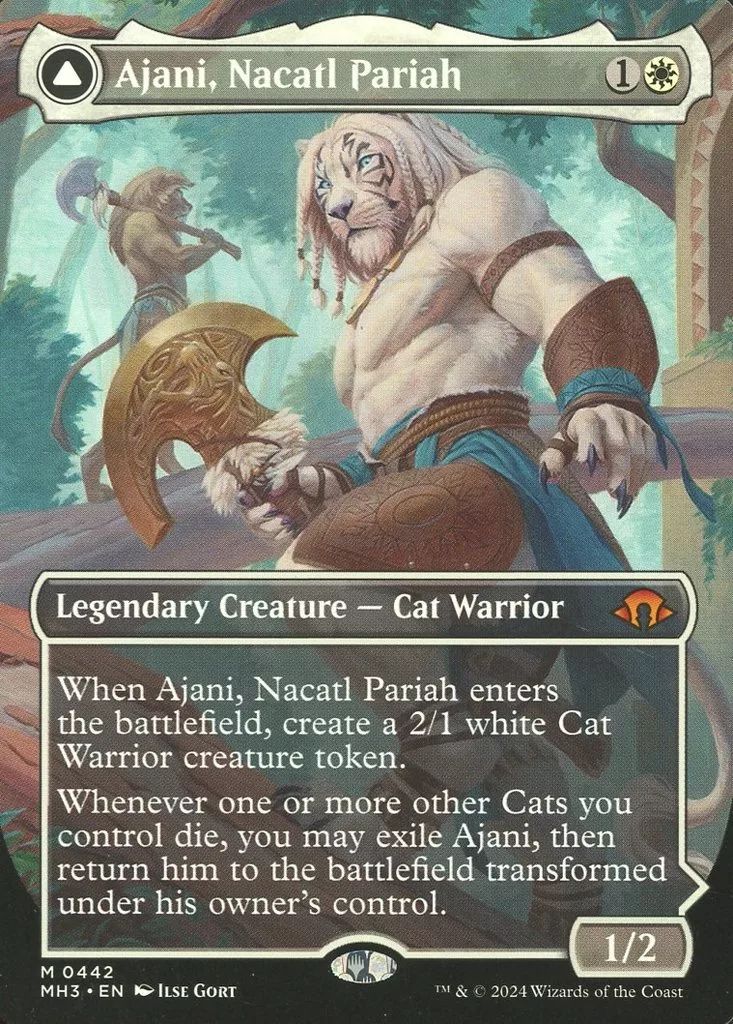 MTG　日本語 ナカティルの報復者、アジャニ ナカティルの報復者、アジャニ (Modern Horizons 3 日本語