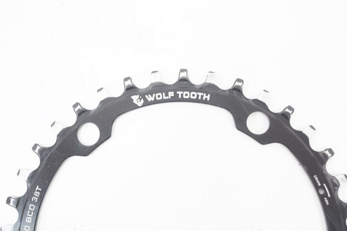 全品本物! WOLF TOOTH ウルフ トゥース 130BCD 38T チェーンリング バイチャリ世田谷店