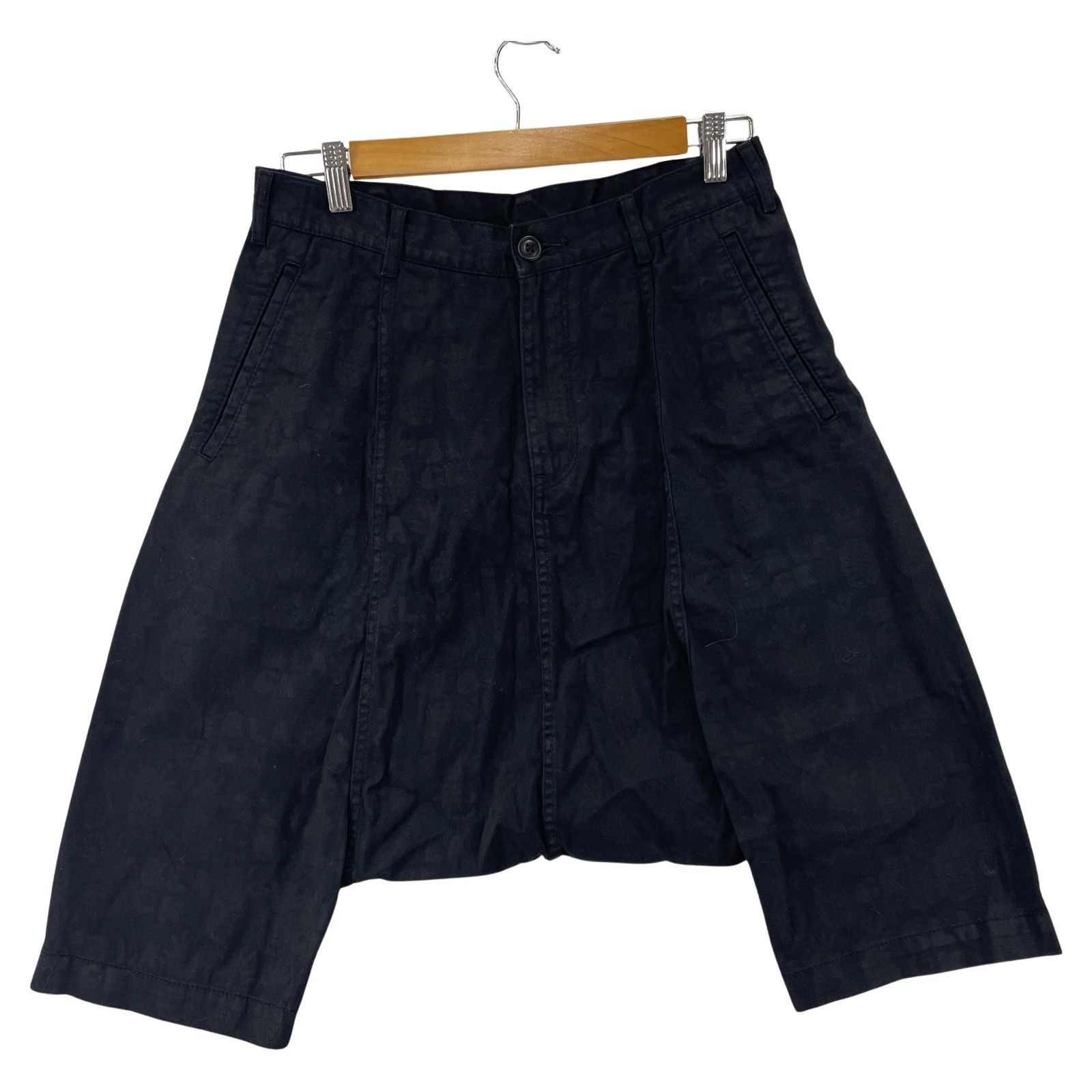 BLACK Comme des Garcons ブラックコムデギャルソン 総柄 サルエル 