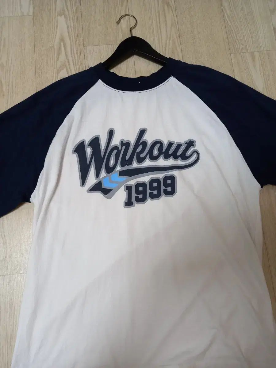 ステップ 1 ラグラン Workout 1999 半袖 Tシャツ m