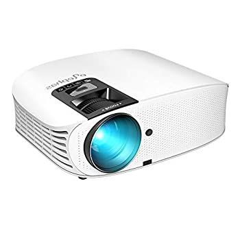 【中古】 ELEPHAS プロジェクター [2018アップグレード版] 720P 200インチ LCD ビデオプロジェクター HDMI VGA ...