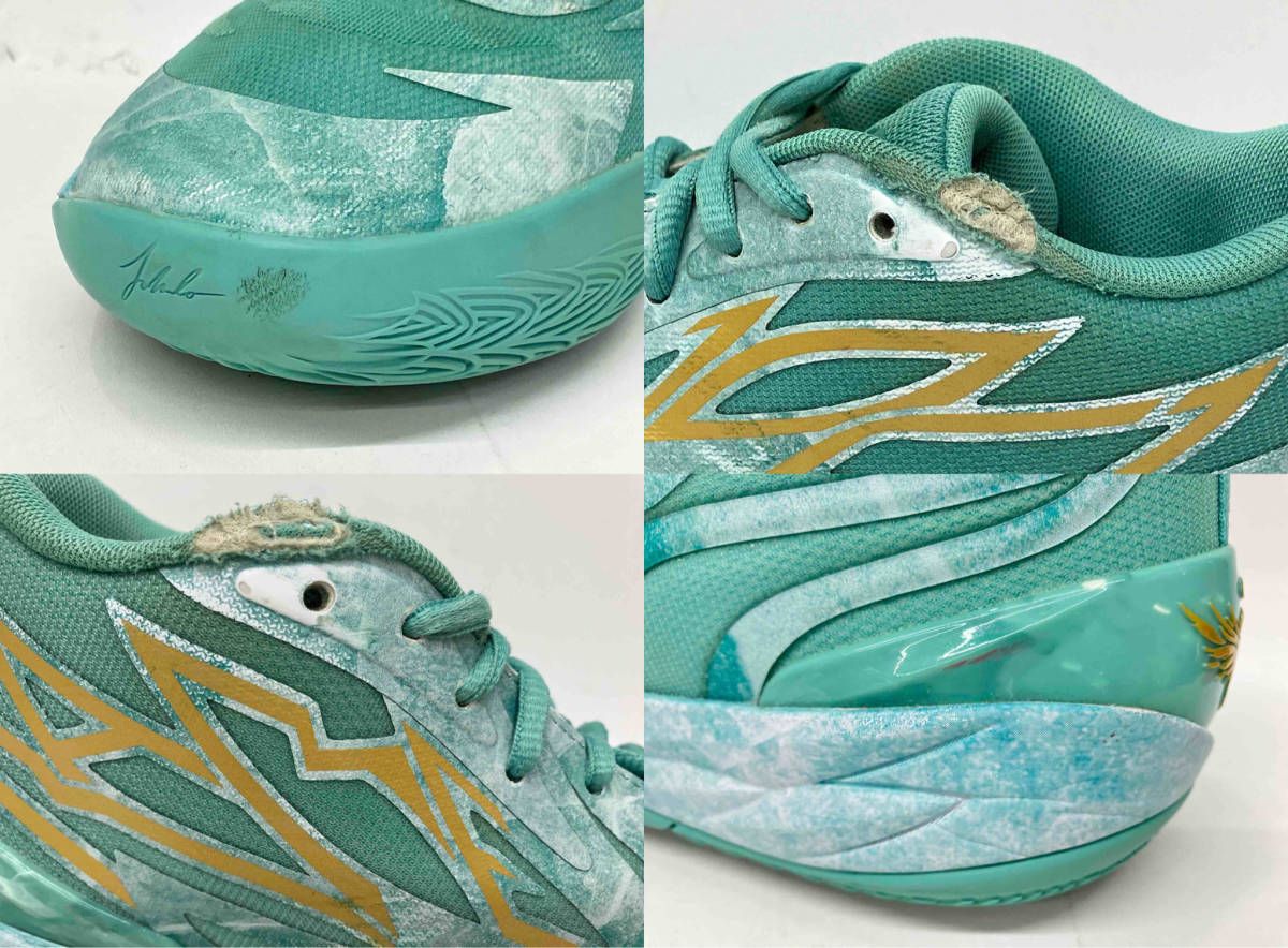PUMA MB.2 JADE バスケットボールシューズ ラメロ・ボール 2ndシグネチャーモデル『PUMA MB.02 JADE』1月28