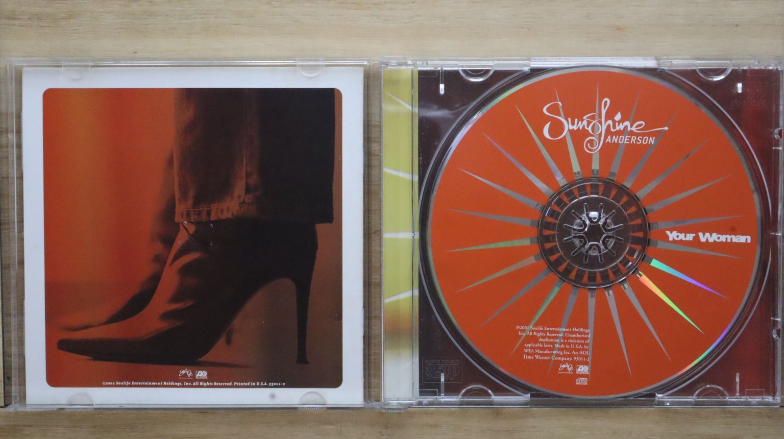 SUNSHINE ANDERSON - レコード 　アルバム 超美品 中古CD☆サンシャイン・アンダーソン/Sunshine Anderson□ Your