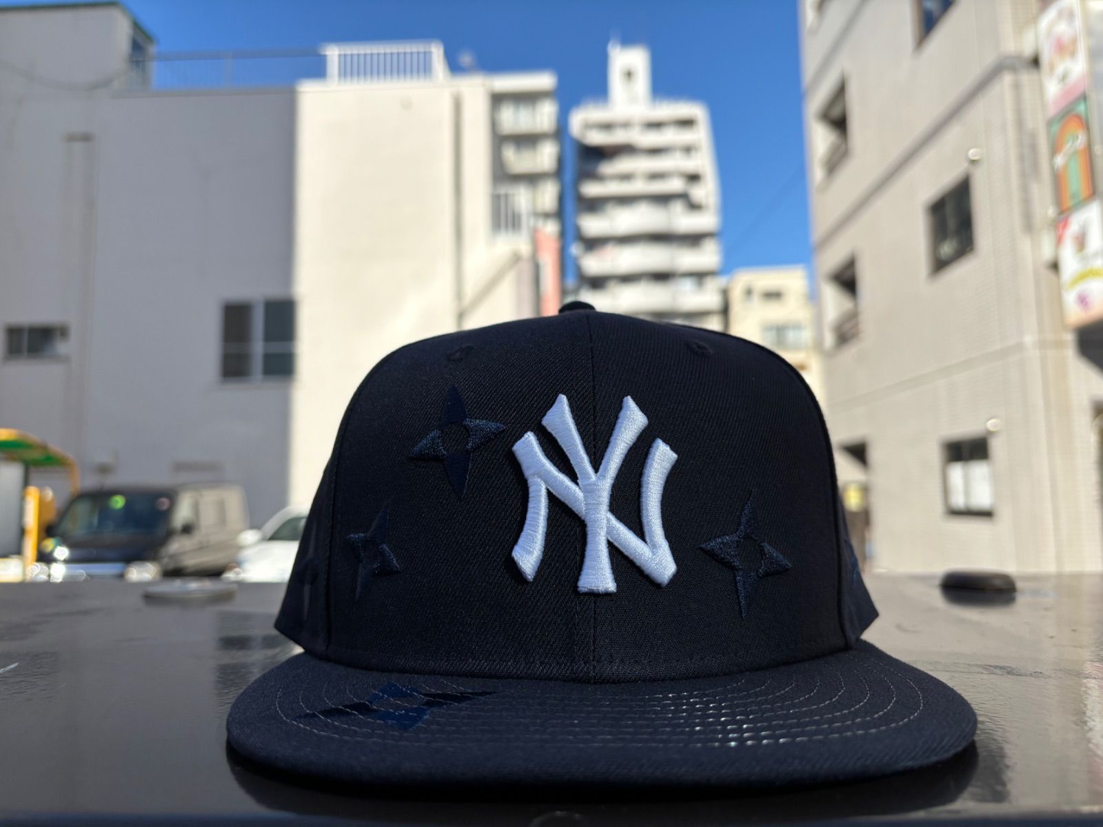 MLB Flower Embroidery ニューヨーク・ヤンキース ネイビー NEW ERA ニューエラ MLB キャップ 9TWENTY Flower Embroidery