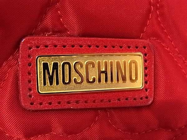 [Moschino] リストレット ハート ポーチ Moschino Love Me Bag in nappa | Moschino