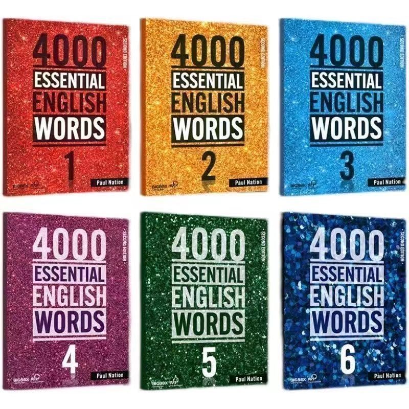 【新品未使用】 4000 Essential English Words 6冊 洋書 英語絵本