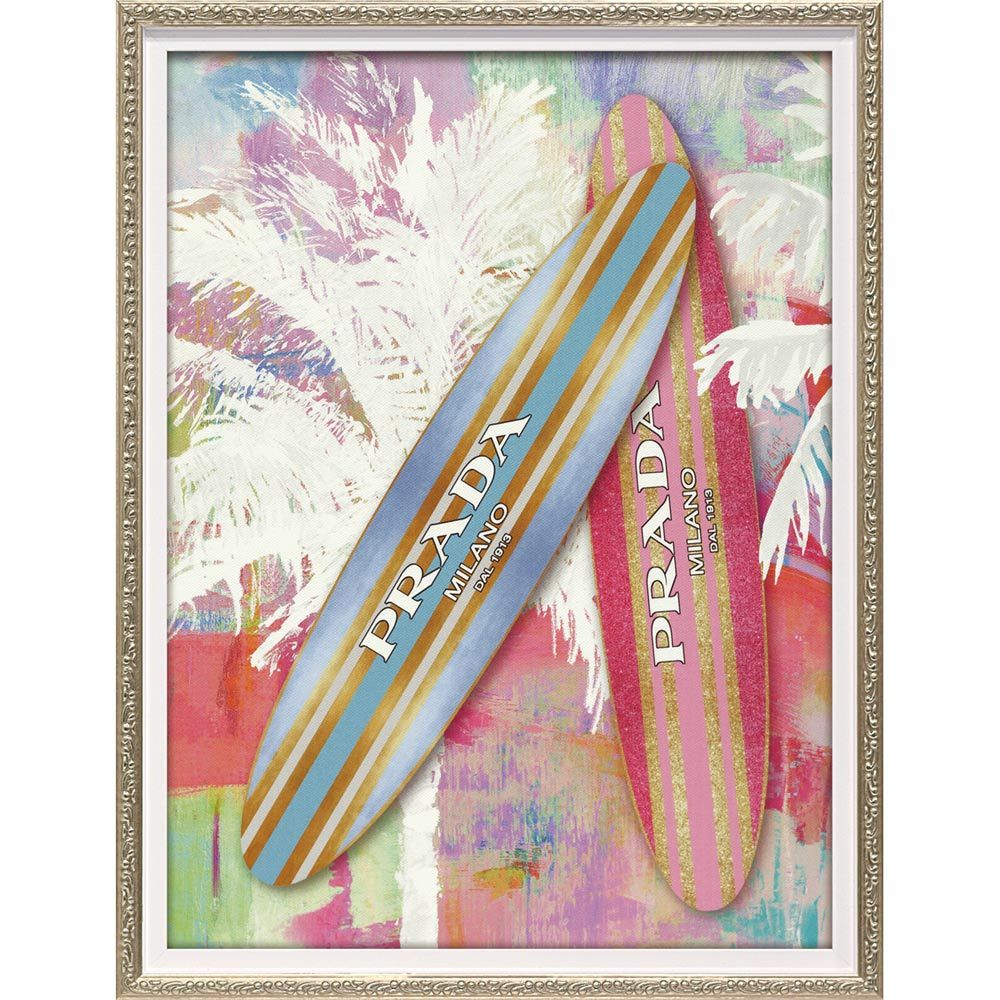 絵画 オマージュ キャンバスアート ファッション サーフボード1