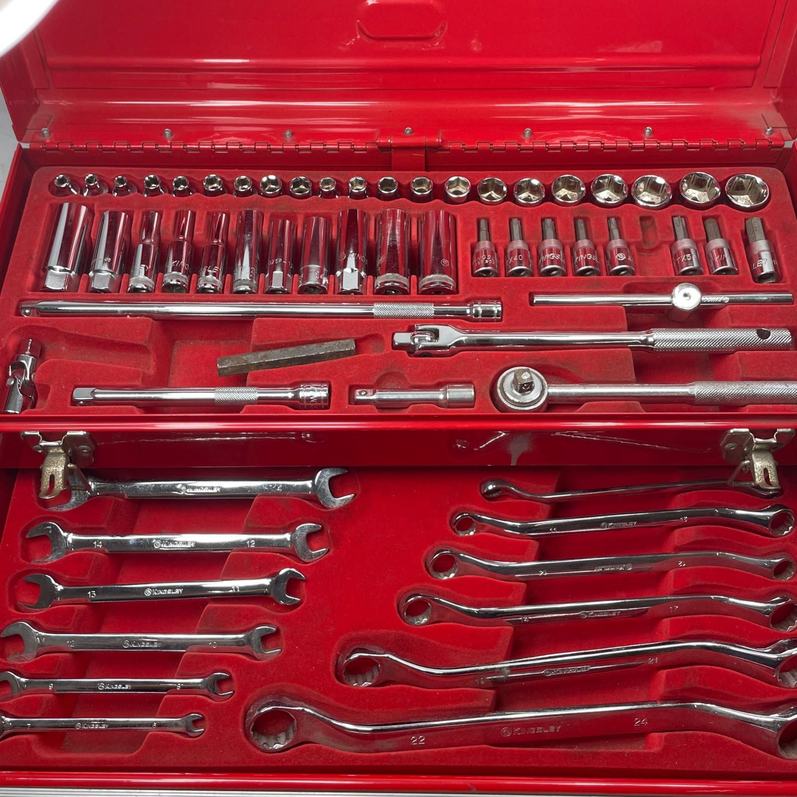 Kingsley|キングスレイ ツールBOX レッド WWW_NOITHATQUANGTHANH_NET