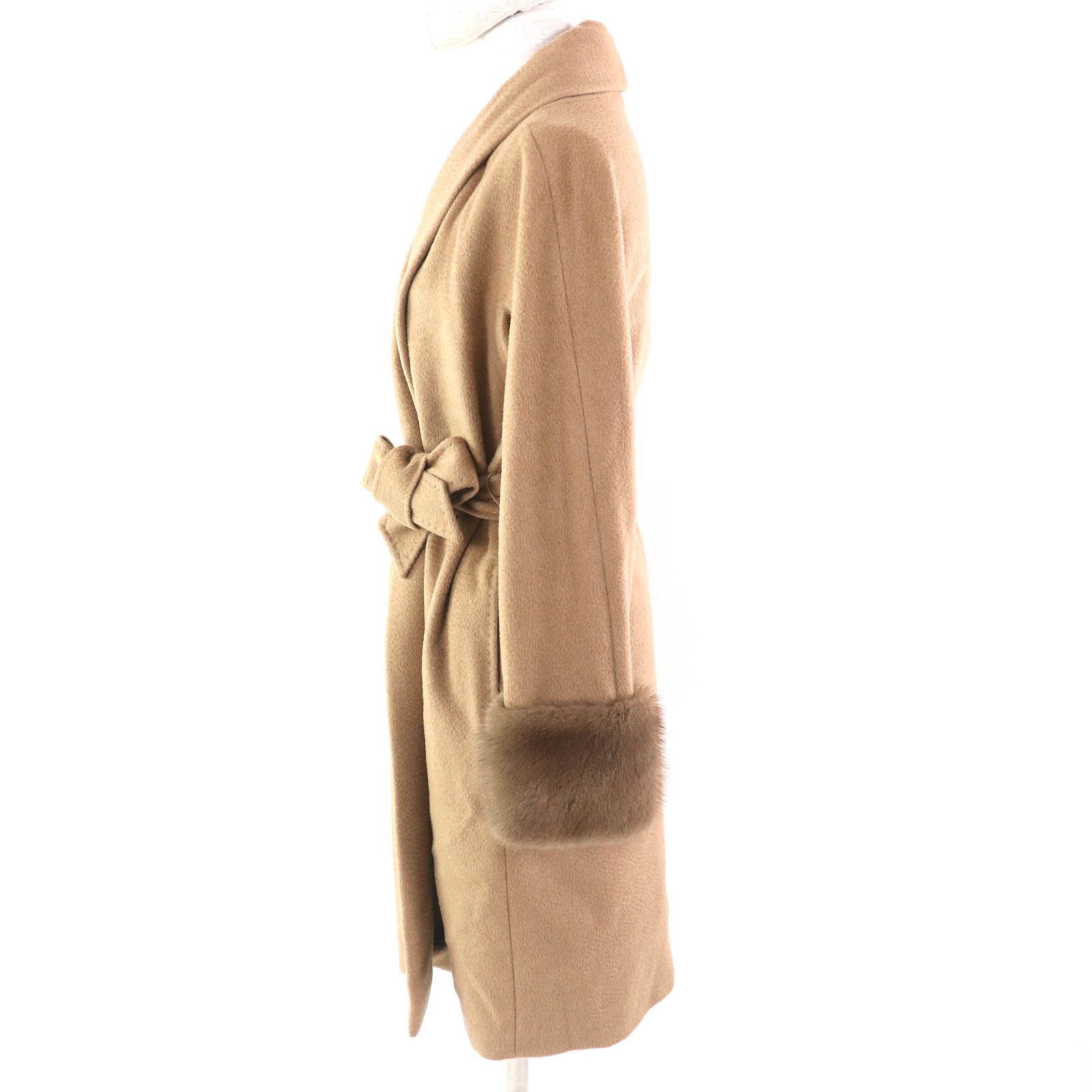 MaxMara マックスマーラ ミンクファー付カシミヤ混スヌード MaxMara マックスマーラ ミンクファー付カシミヤ混スヌード
