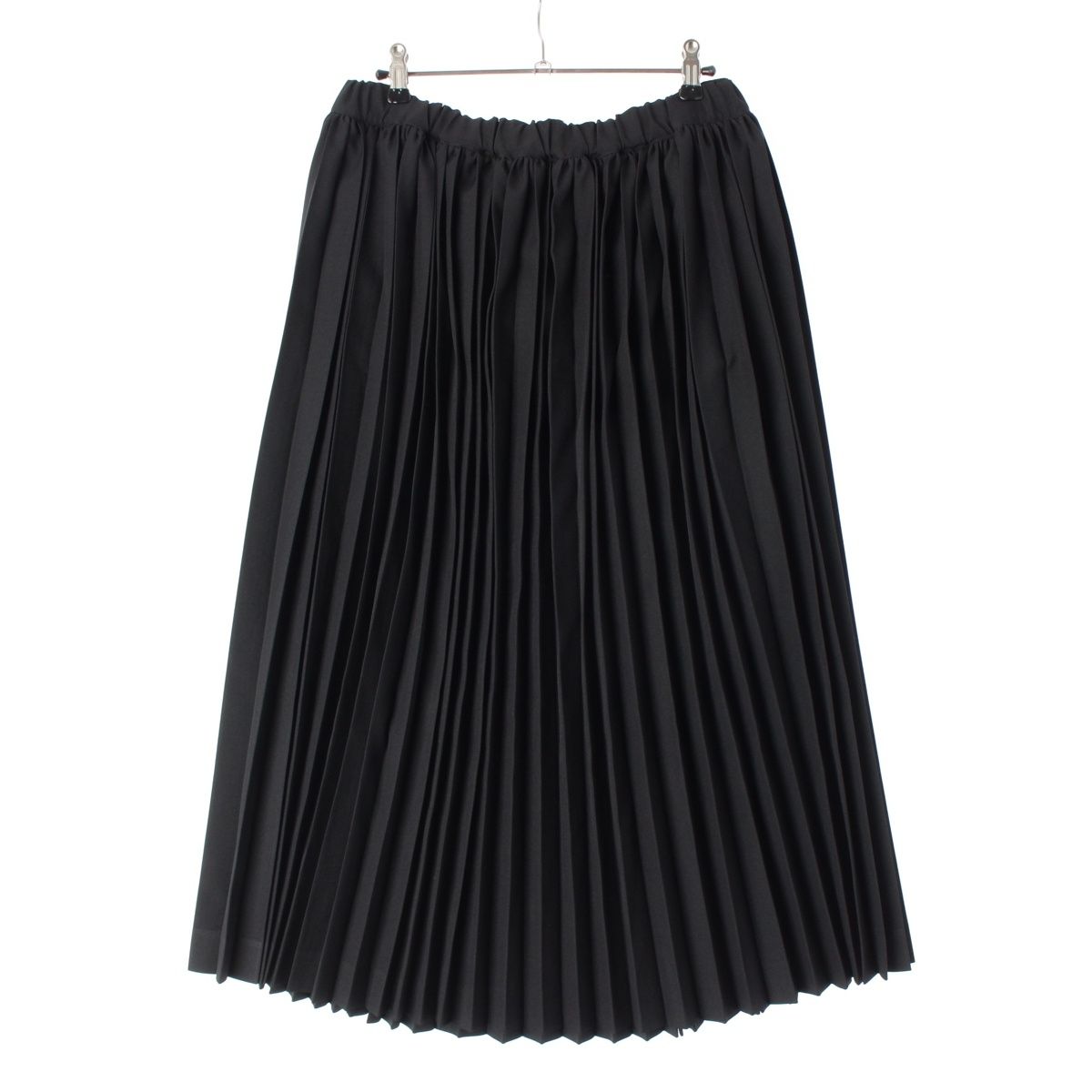 コムデギャルソン AD2020 ポリエステル プリーツ ボリューム スカート GF-S002 ブラック M